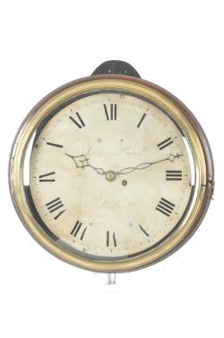 English dial clock. John Bond London. Wall Clock. Pub Clock. 