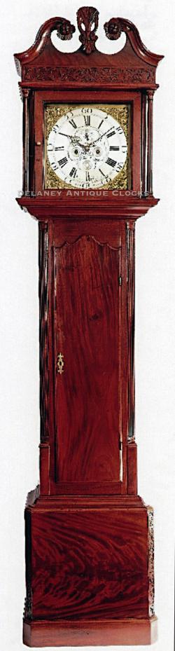 James Wilson of Belfast, Ireland. An Irish Chippendale tall clock. 216032.