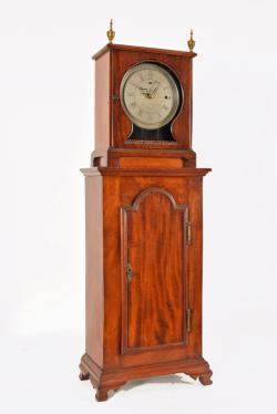 Samuel Mulliken (1761-1847) Newburyport. An important Massachusetts shelf clock. LL-73.