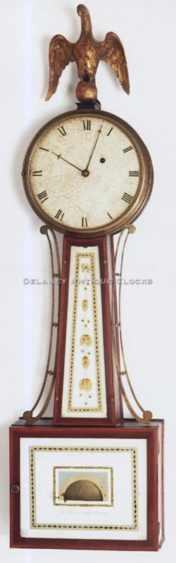 Simon Willard's Patent Timepiece. A wall clock. UU-90.